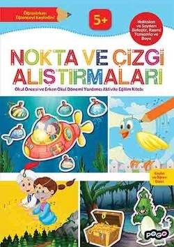 Keşfet ve Öğren Dizisi - Nokta ve Çizgi Alıştırmaları