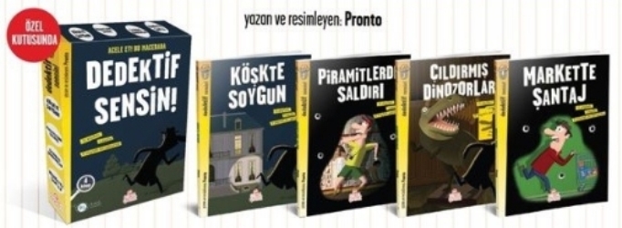 Dedektif Sensin (4 Kitap Takım)