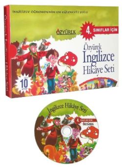 4. Sınıflar İçin Özyürek İngilizce Hikaye Seti (10 Kitap CD’li)