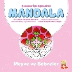 Çocuklar İçin Eğlendirici Mandala: Meyve ve Sebzeler