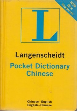 Langenscheidt Pocket Dictionary Chinese