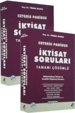 Ceteris Paribus - İktisat Soruları Tamamı Çözümlü (2 Kitap Takım)