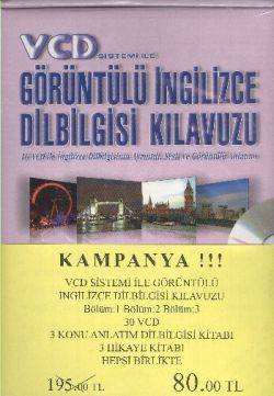 VCD Sistemi ile Görüntülü İngilizce Dilbilgisi Kılavuzu (3 Kitap Takım)