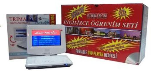 Extreme English İngilizce Öğrenim Seti + Dvd Player Hediyeli