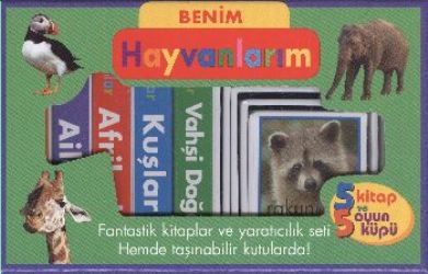 Benim Hayvanlarım 5 Kitap ve 5 Oyun Küp ü