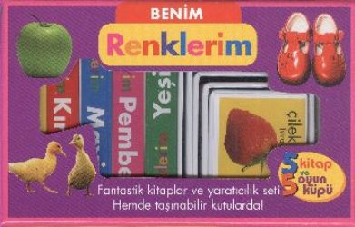 Benim Renklerim Pembe Mavi Kırmızı Yeşil