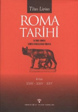 Roma Tarihi AB Urbe Condita Şehrin Kuruluşundan İtibaren