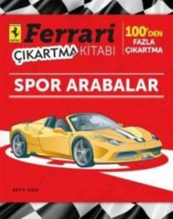 Ferrari Çıkartma Kitabı: Spor Arabalar