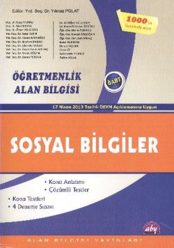 Öğretmenlik Alan Bilgisi - Sosyal Bilgiler Öğretmenliği - ÖABT