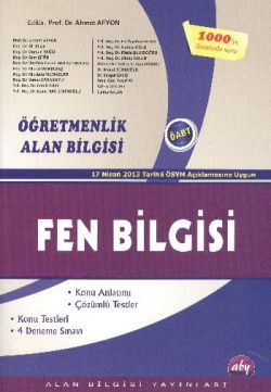 Öğretmenlik Alan Bilgisi - Fen Bilgisi - ÖABT