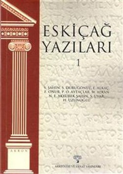 Eskiçağ Yazıları 1