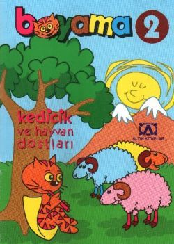 Boyama 2 Kedicik ve Hayvan Dostları