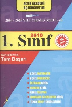 1. Sınıf 2004-2009 Paralelinde Çıkmış Sorular