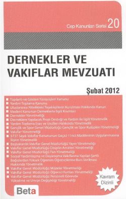 Dernekler ve Vakıflar Mevzuatı