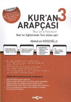 Kur’an Arapçası 3 (Kitap + Çözüm Kitabı)