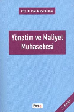 Yönetim ve Maliyet Muhasebesi