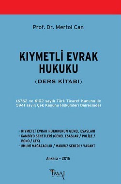 Kıymetli Evrak Hukuku (Ders Kitabı)