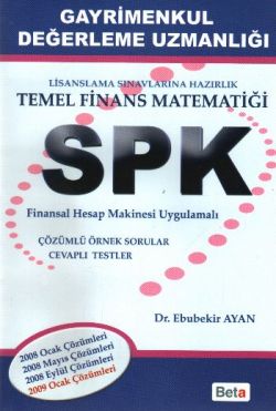 SPK Gayrimenkul Değerleme Uzmanlığı - Temel Finans Matematiği