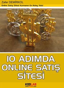 10 Adımda Online Satış Sitesi