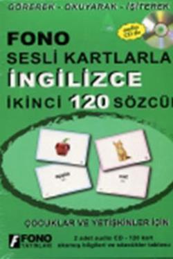 Fono Sesli Kartlarla İngilizce İkinci 120 Sözcük (2 CD)