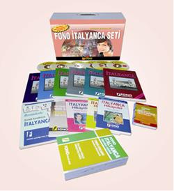 FONO İtalyanca Set (13 kitap + 6 CD)