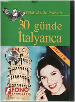 30 Günde İtalyanca (kitap + 3 CD)