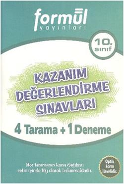 Formül 10. Sınıf Kazanım Değerlendirme Sınavları