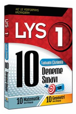 LYS 1 Tamamı Çözümlü 10 Deneme Sınavı