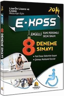 2014 E-KPSS 8 Deneme Sınavı