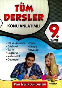 9. Sınıf Tüm Dersler Konu Anlatımlı