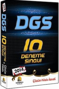 Kapadokya 2014 DGS 10 Deneme Sınavı (10 Fasikül Set)