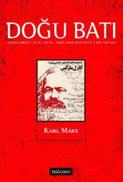 Doğu Batı Düşünce Dergisi Sayı - 55 Karl Marx