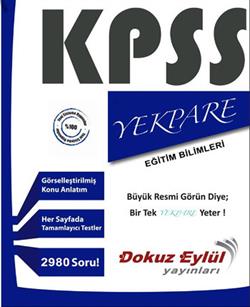 Dokuz Eylül KPSS Eğitim Bilimleri Yekpare Evde Ders Çalışma Kitabı 2017