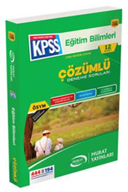 1265 2017 KPSS Eğitim Bilimleri Çözümlü 10 Deneme Sınavı