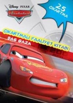 Disney Arabalar - Çıkartmalı Faaliyet Kitabı Bas Gaza