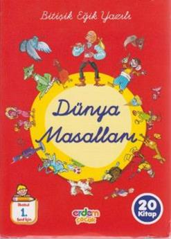 Bitişik Eğik Yazılı Dünya Masalları (20 Kitap Takım)