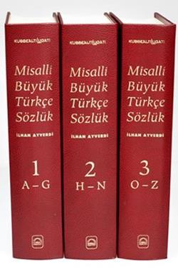 Misalli Büyük Türkçe Sözlük - 3 Cilt Takım