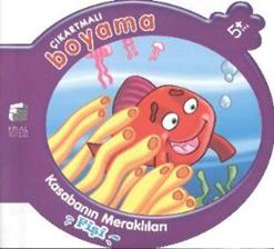 Çıkartmalı Boyama - Kasabanın Meraklıları: Fişi