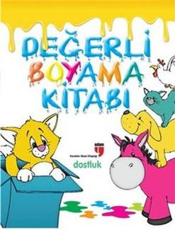 Değerli Boyama Kitabı Dostluk