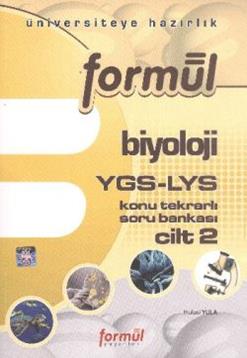 Formül YGS-LYS Biyoloji Konu Tekrarlı Soru Bankası Cilt: 2