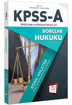 657 Yayınları 2018 KPSS A Grubu Borçlar Hukuku Konu Anlatım