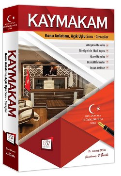 657 Yayınları Kaymakamlık Konu Anlatımlı Hazırlık Kitabı 4.Baskı