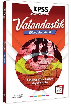 657 Yayınları 2018 KPSS Vatandaşlık Konu Anlatımlı