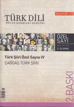 Türk Dili Sayı 481: Türk Şiiri Özel Sayısı 4 (Çağdaş Türk Şiiri)