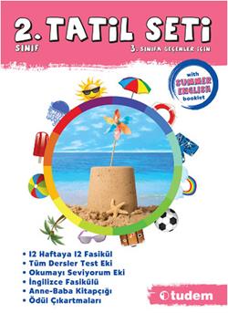 2. Sınıf Tatil Seti - 3. Sınıfa Geçenler İçin