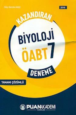 2016 ÖABT Biyoloji Tamamı Çözümlü Kazandıran 7 Deneme