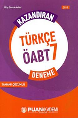 2016 ÖABT Türkçe Tamamı Çözümlü Kazandıran 7 Deneme