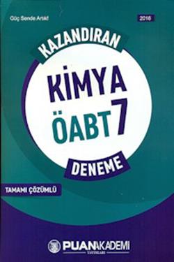 2016 ÖABT Kimya Tamamı Çözümlü Kazandıran 7 Deneme