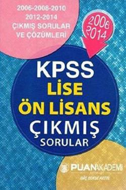 2006 2014 KPSS Lise Ön Lisans Çıkmış Sorular