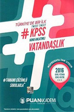 2016 KPSS Genel Yetenek Genel Kültür Vatandaşlık Konu Anlatımlı